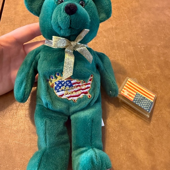 patriotic plush Other - NWT America’s Price JFK Jr. Memory Bear